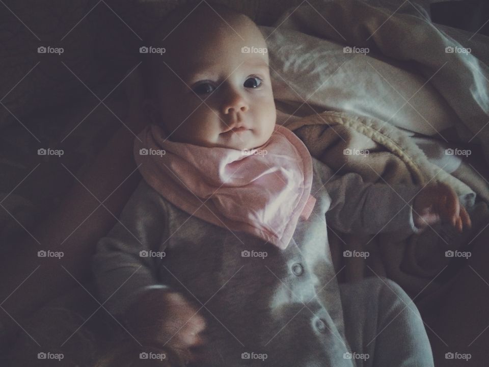 Beautiful baby portrait 