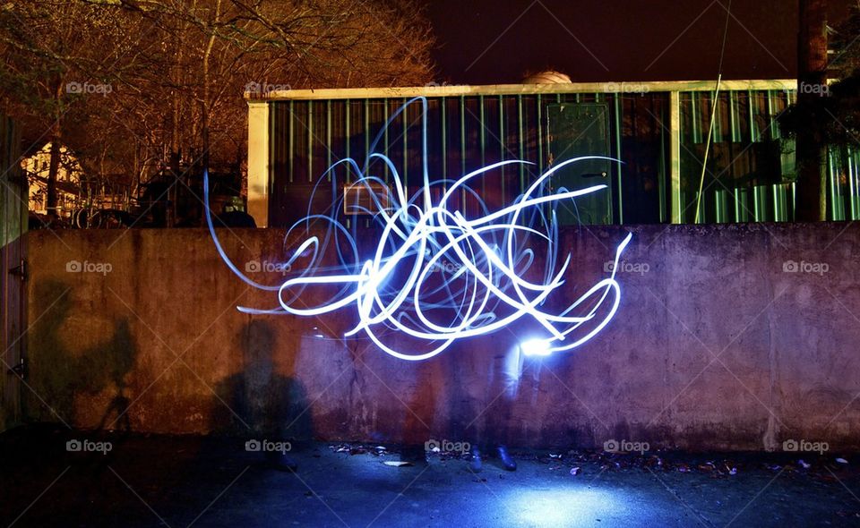 Swirling lights