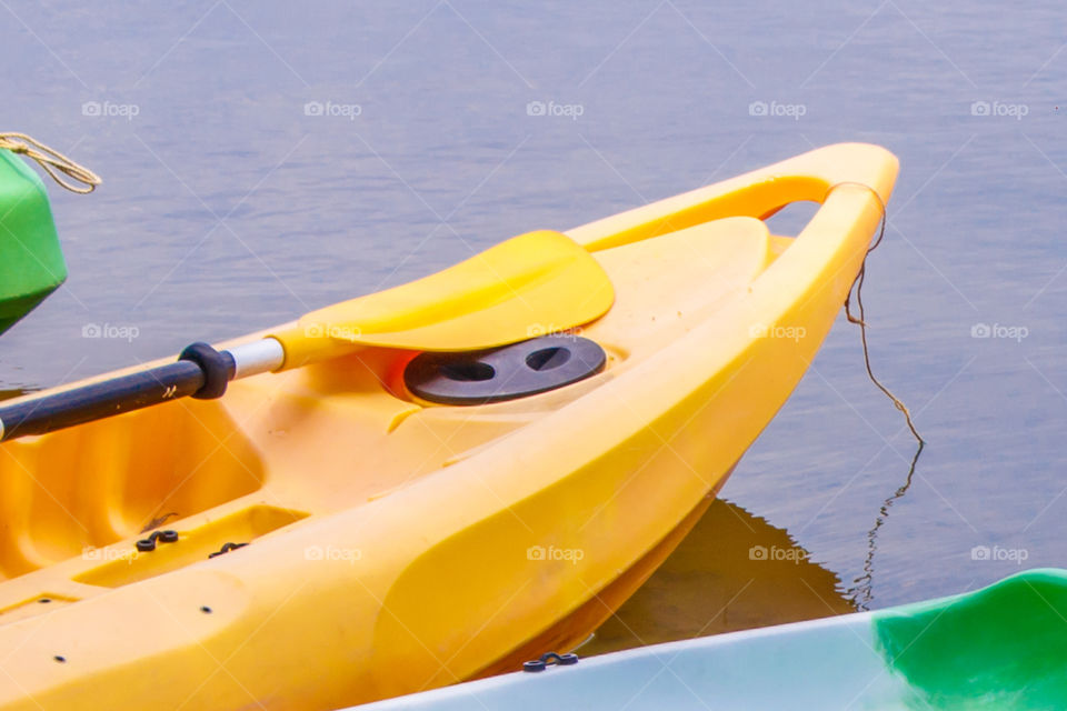 Yellow Kayak