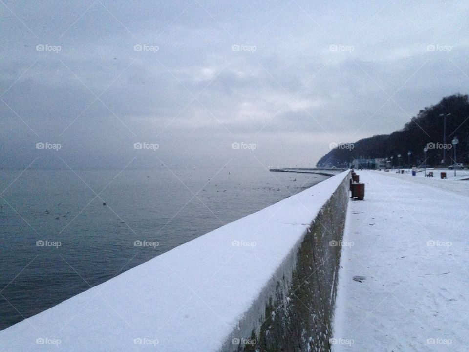 Water, Landscape, Beach, Sea, Winter