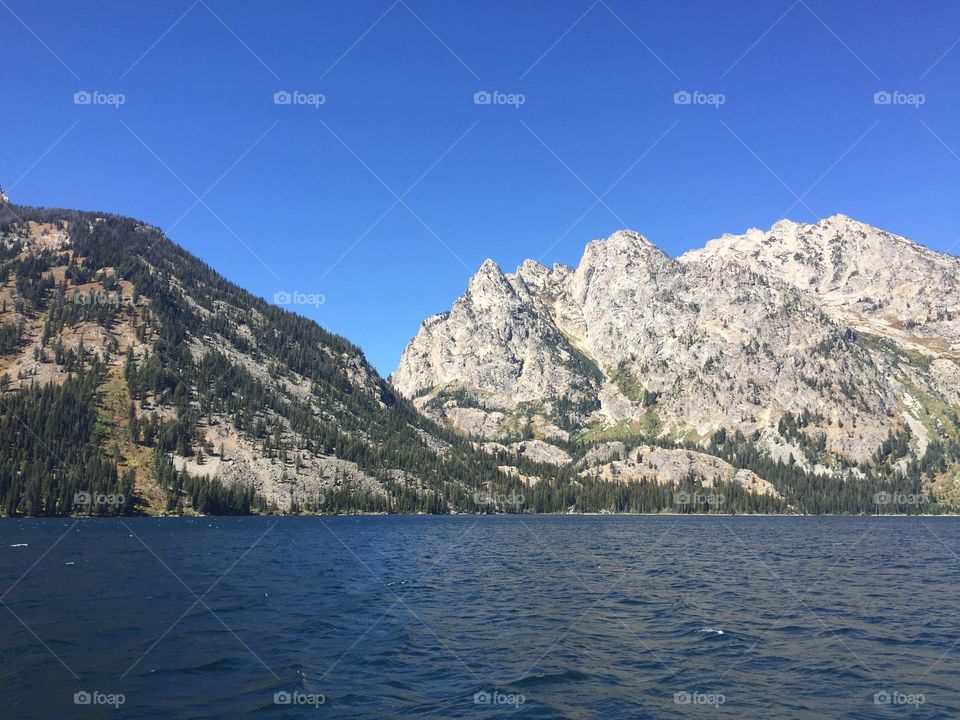 Mountain, Water, Landscape, No Person, Travel