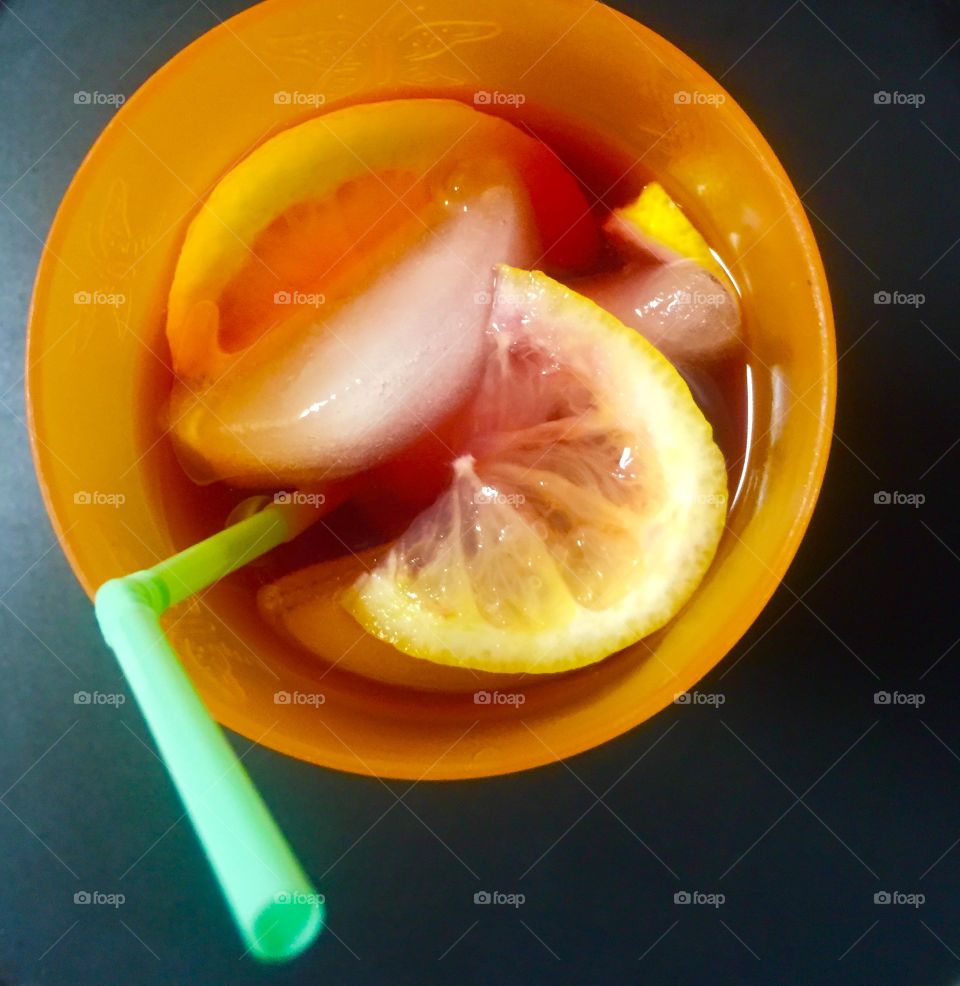Summertime drink. Refreshing 