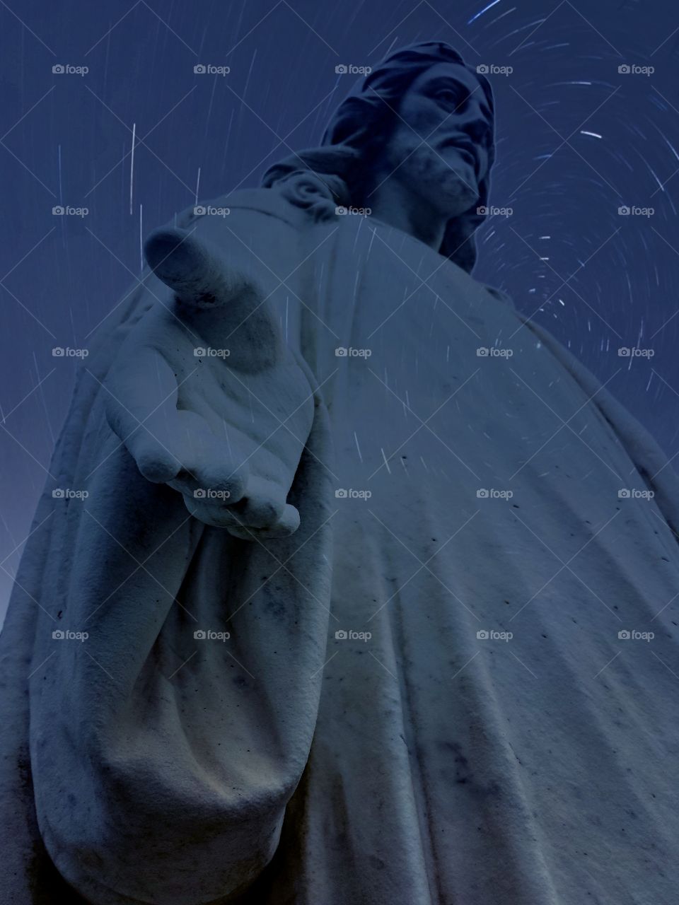 hand of Christ cosmos edit