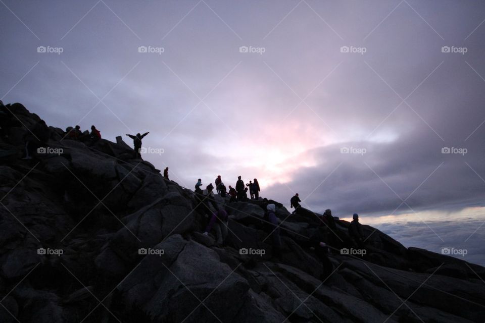 Mt kinabalu summit