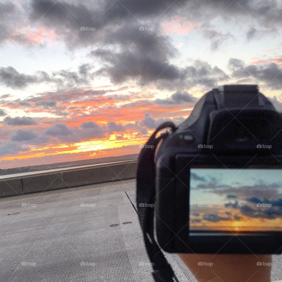 Travel, Sunset, No Person, Outdoors, Street