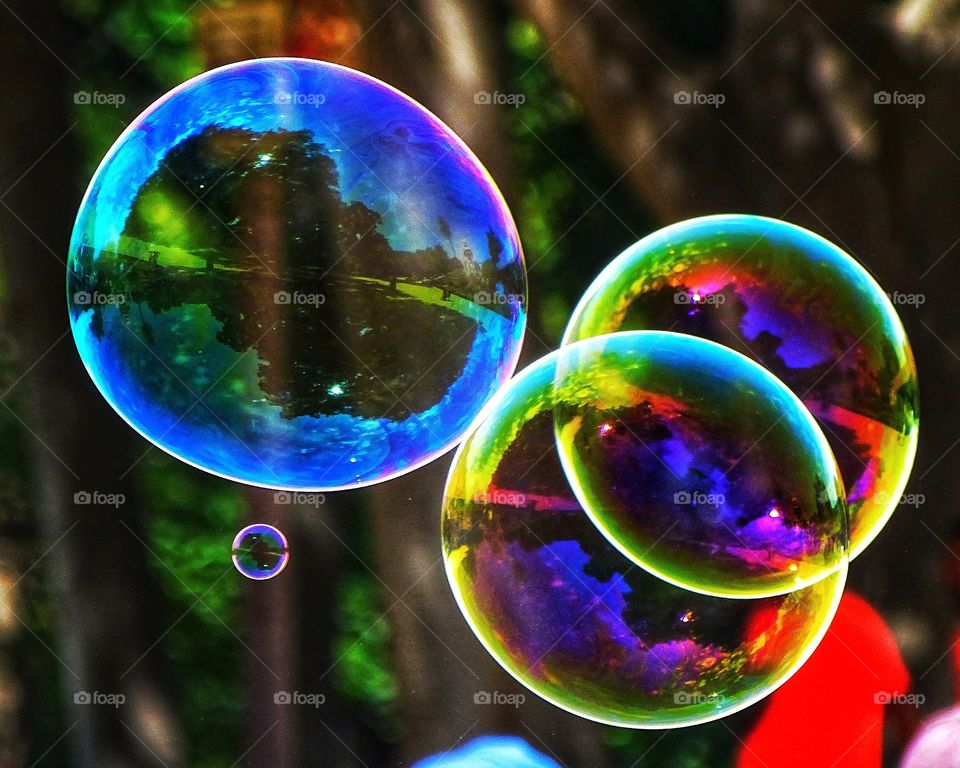 Soap bubbles