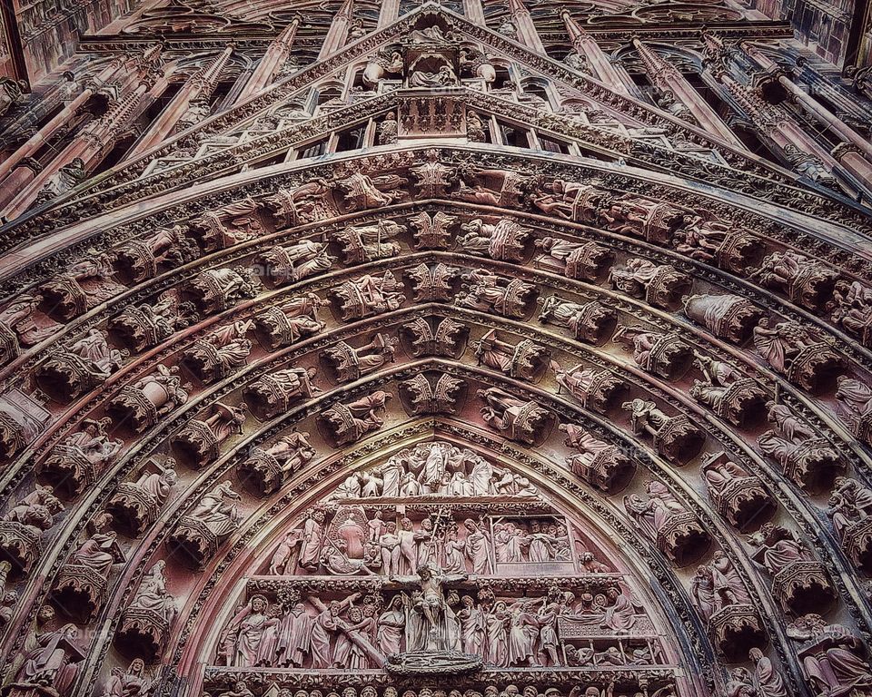 Strasbourg Cathedral detail 