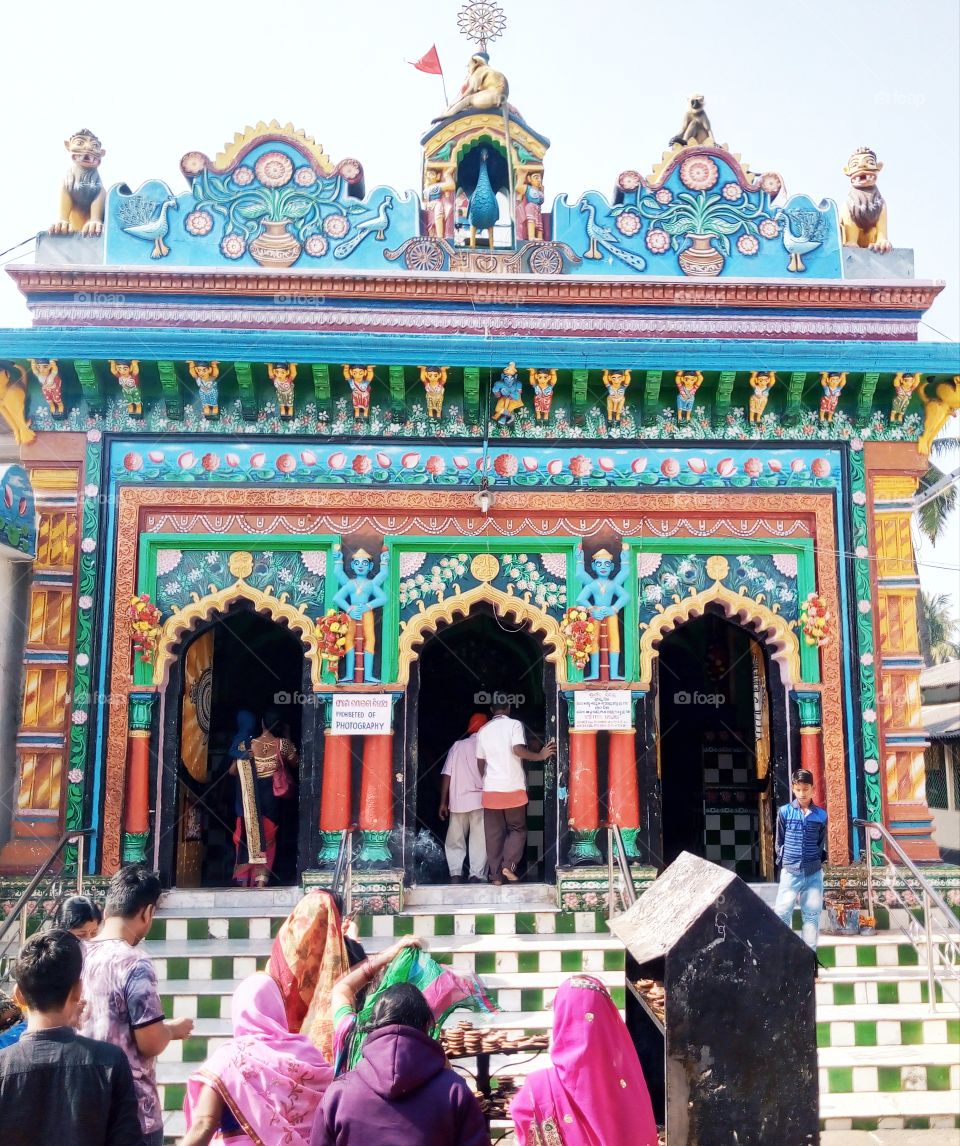 khirachora Gopinath Iskcon temple in Balasore Odisha India