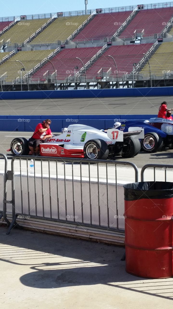 Indy car racing