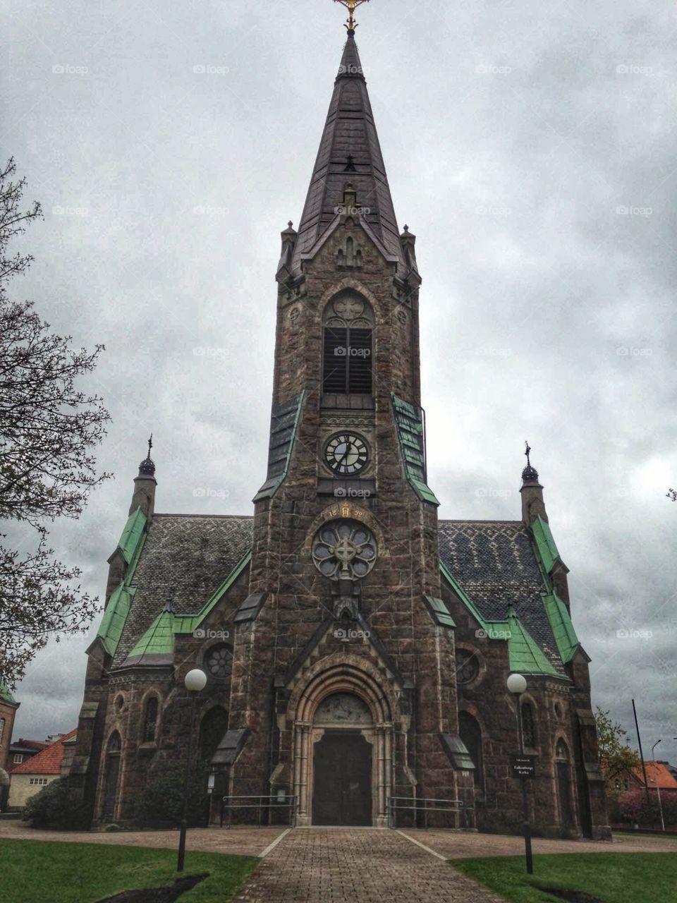 Igreja de Falkenberg, Suécia.