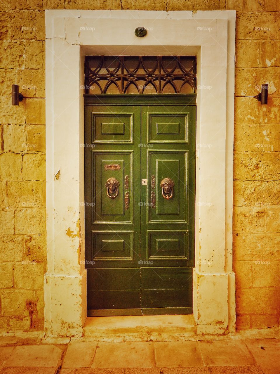 Mdina Malta typical door