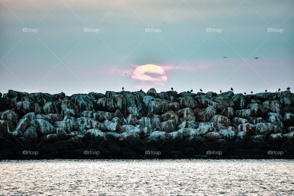 A perfect view from Redondo Beach, California