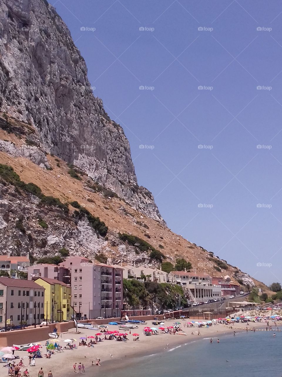 Beach, Gibraltar