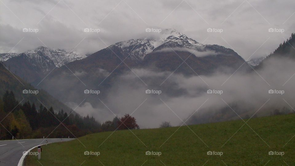 Clouds In The Mountains