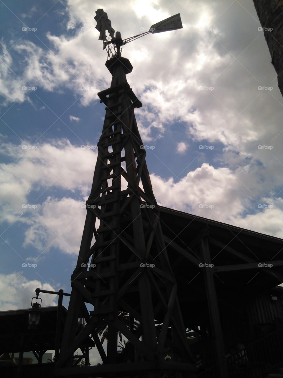 Windmill. Nice shot I took of a windmill in The Villages, FL.