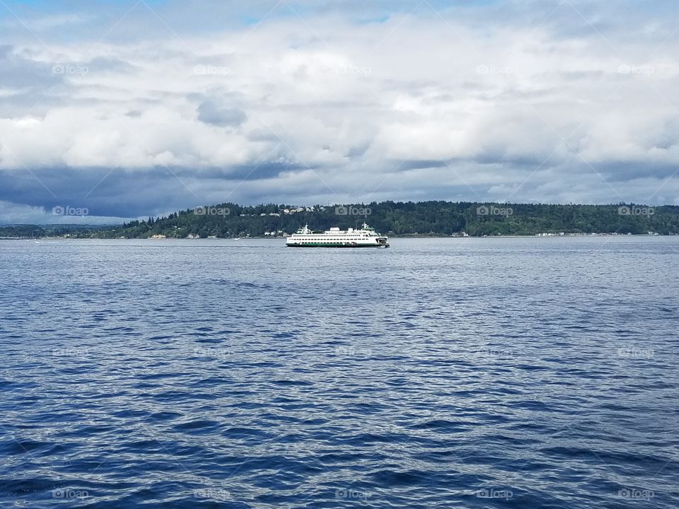 Ferry in Washington state