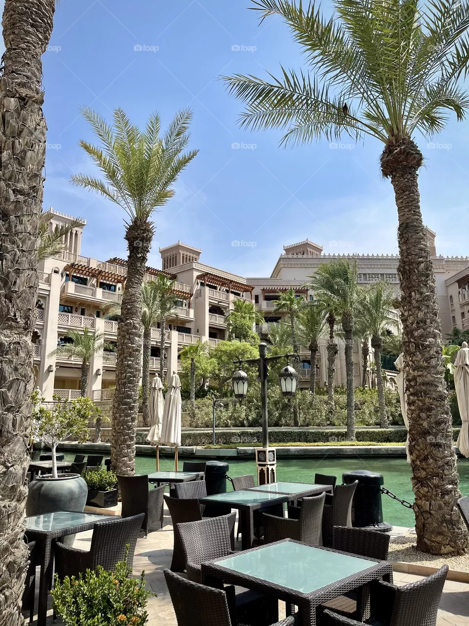 Terrace of a restaurant 
