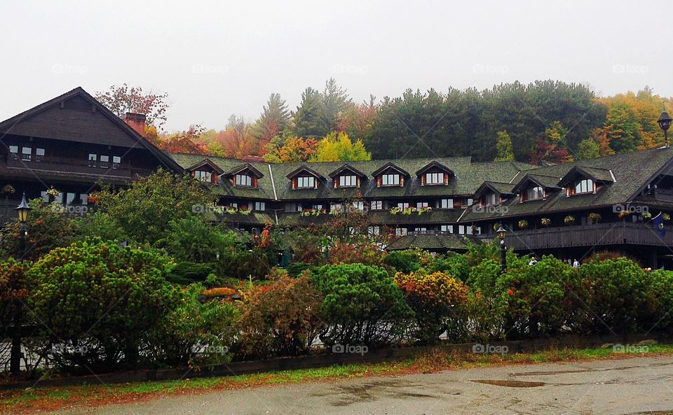 Sound of music . Trapp Family Lodge in Stowe, Vermont 
