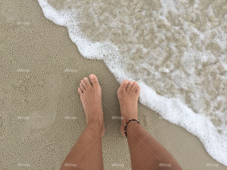 Wet sand 🏝