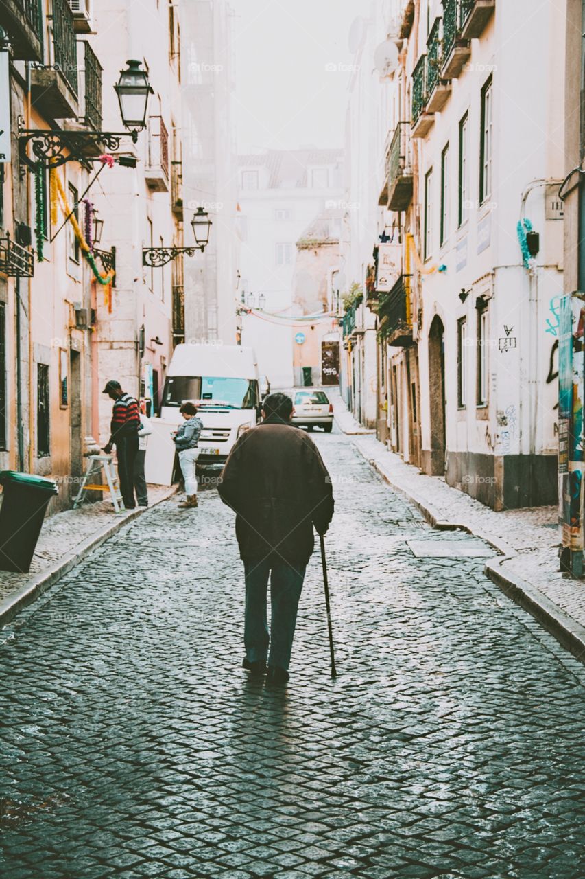 Man in Lisbon