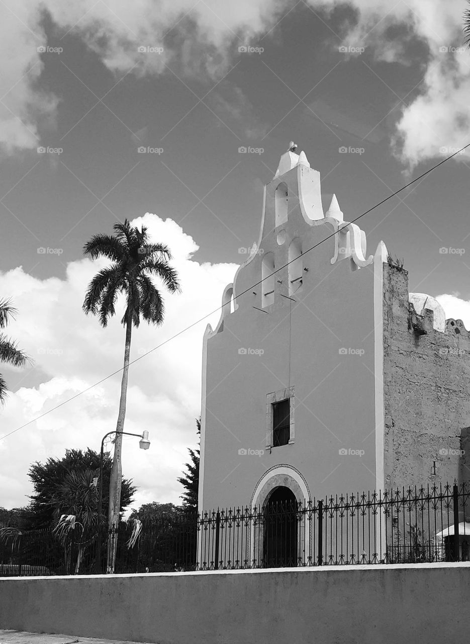 arquitectura en blanco y negro