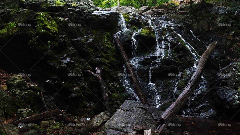 Hiking adventure to photograph this wonderfully waterfall in summer 