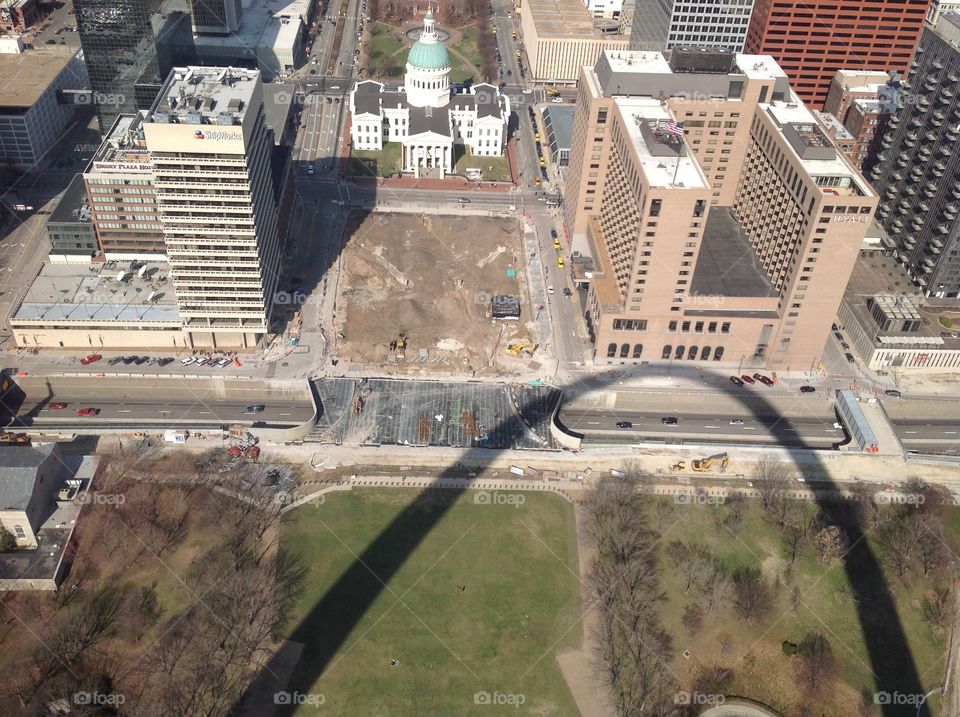 St. Louis Arch Shadow