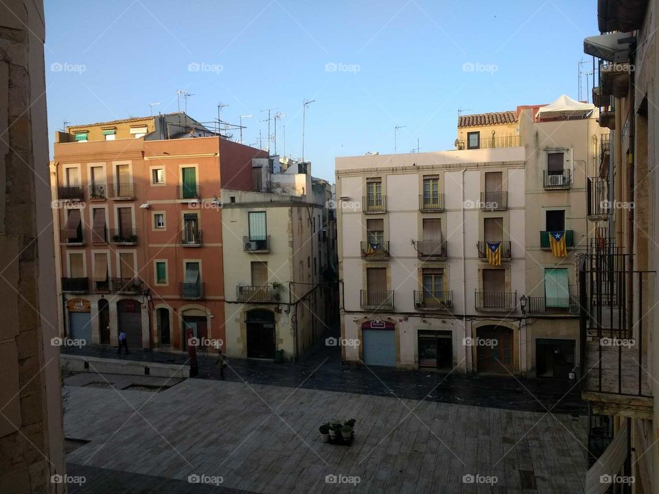 View from the window in Spain