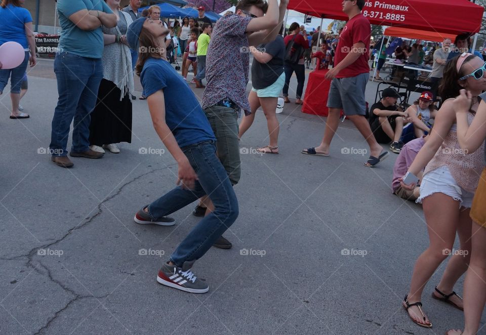 Dance moves. Festival