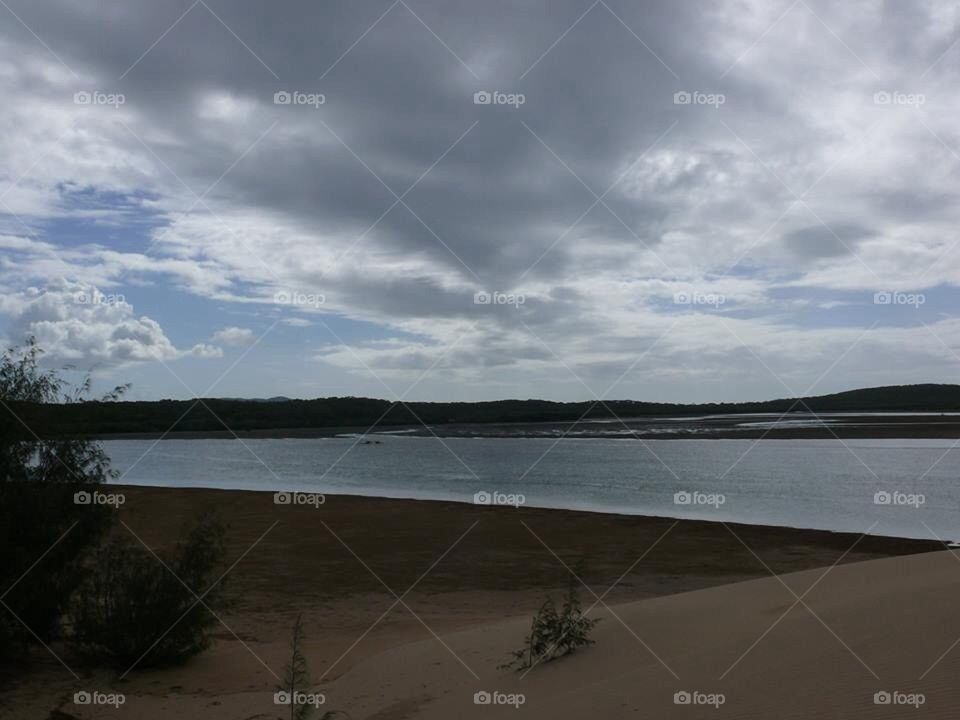 Sand Hills on an overcast day