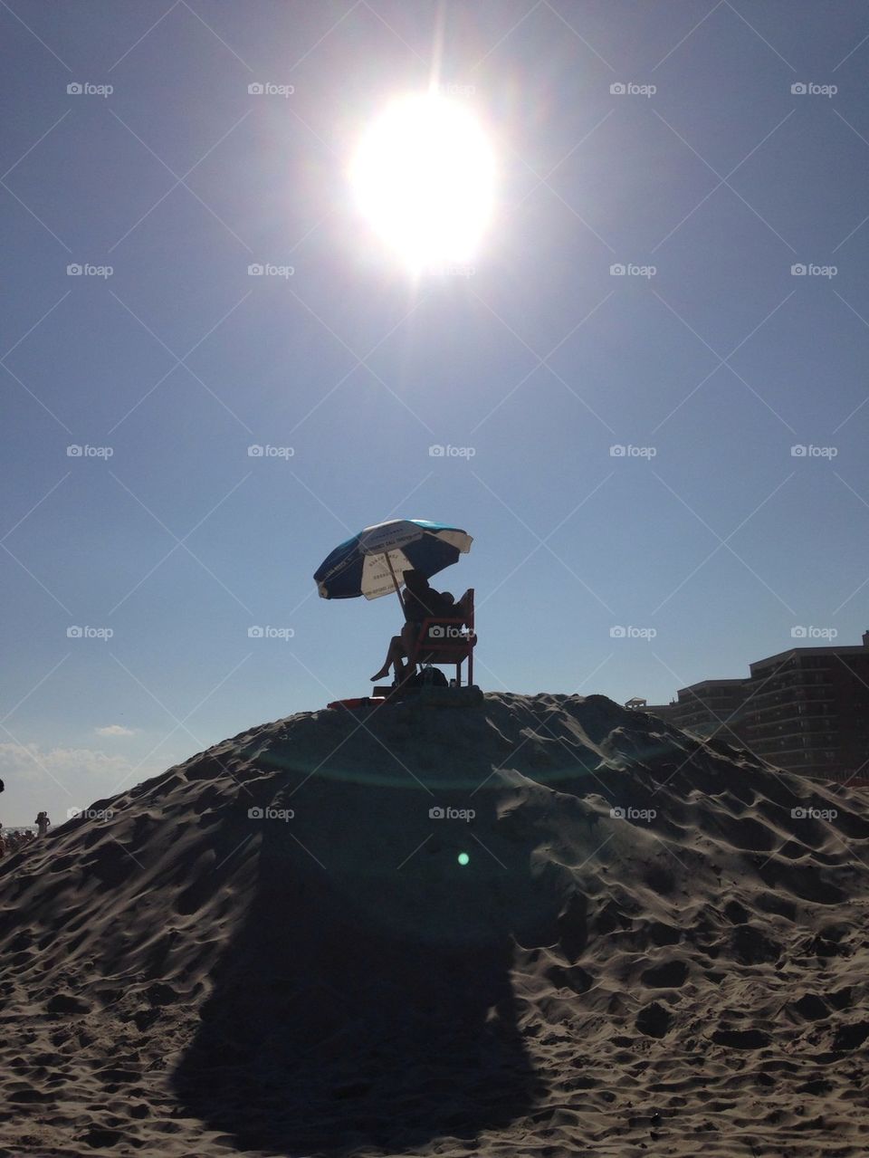 Guarding the swimmers