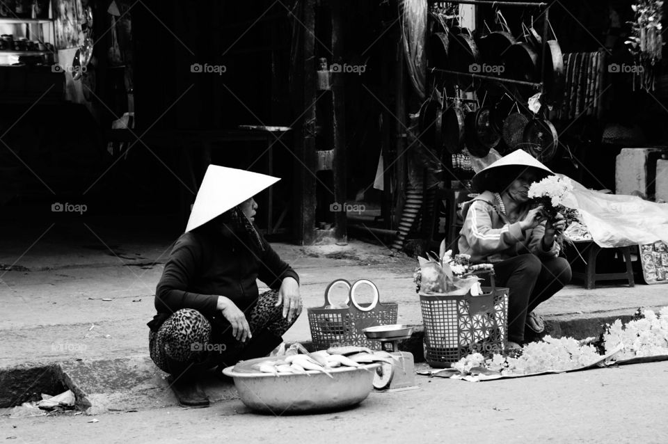 People, Adult, Street, One, Group Together