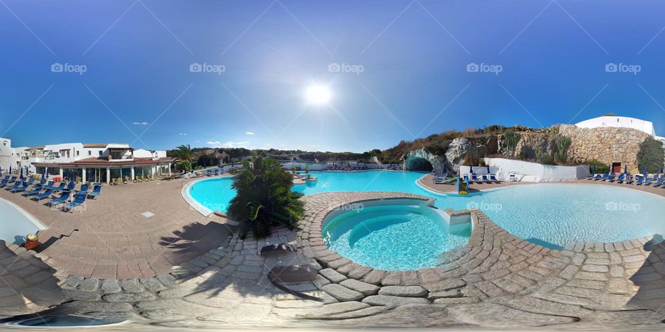 Swimming pool in St. Teresa - Sardegna
