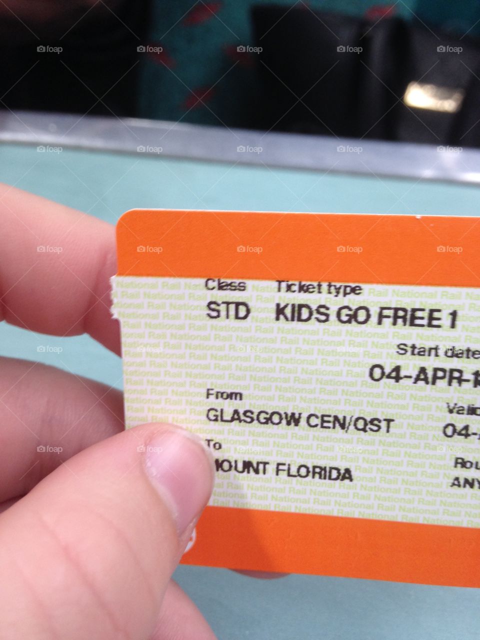 I know this isn't really worthy of this website but I bought a train ticket and I got STD class 