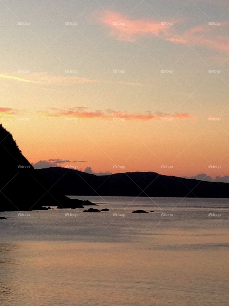 Sunset at Outer Cove