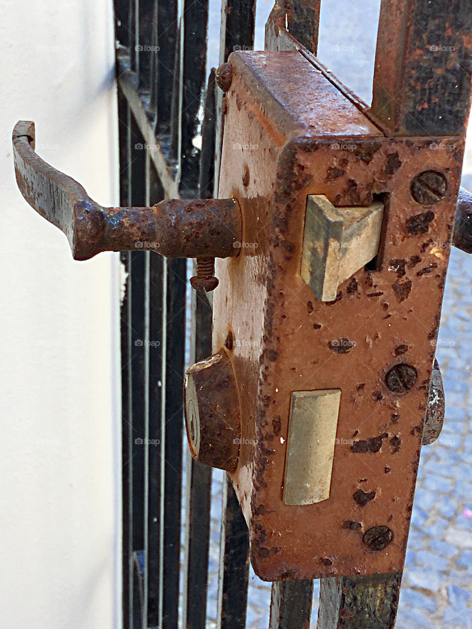 Rusty Door Lock