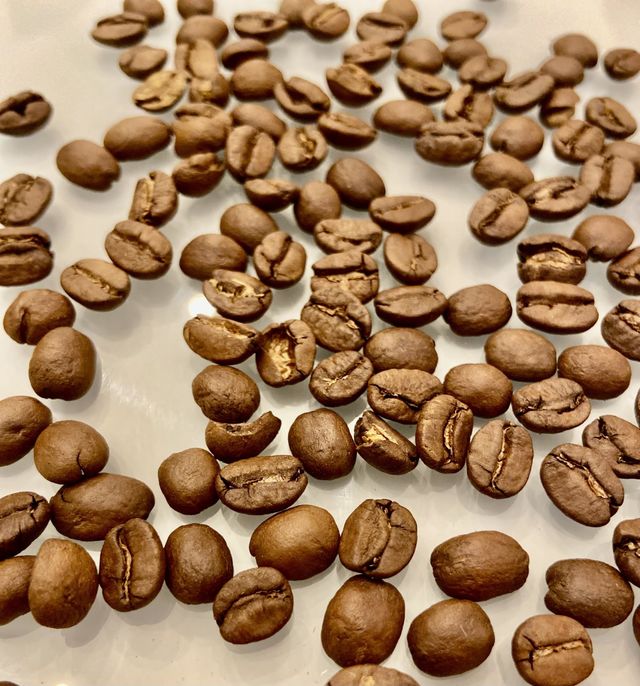 Grãos de café 