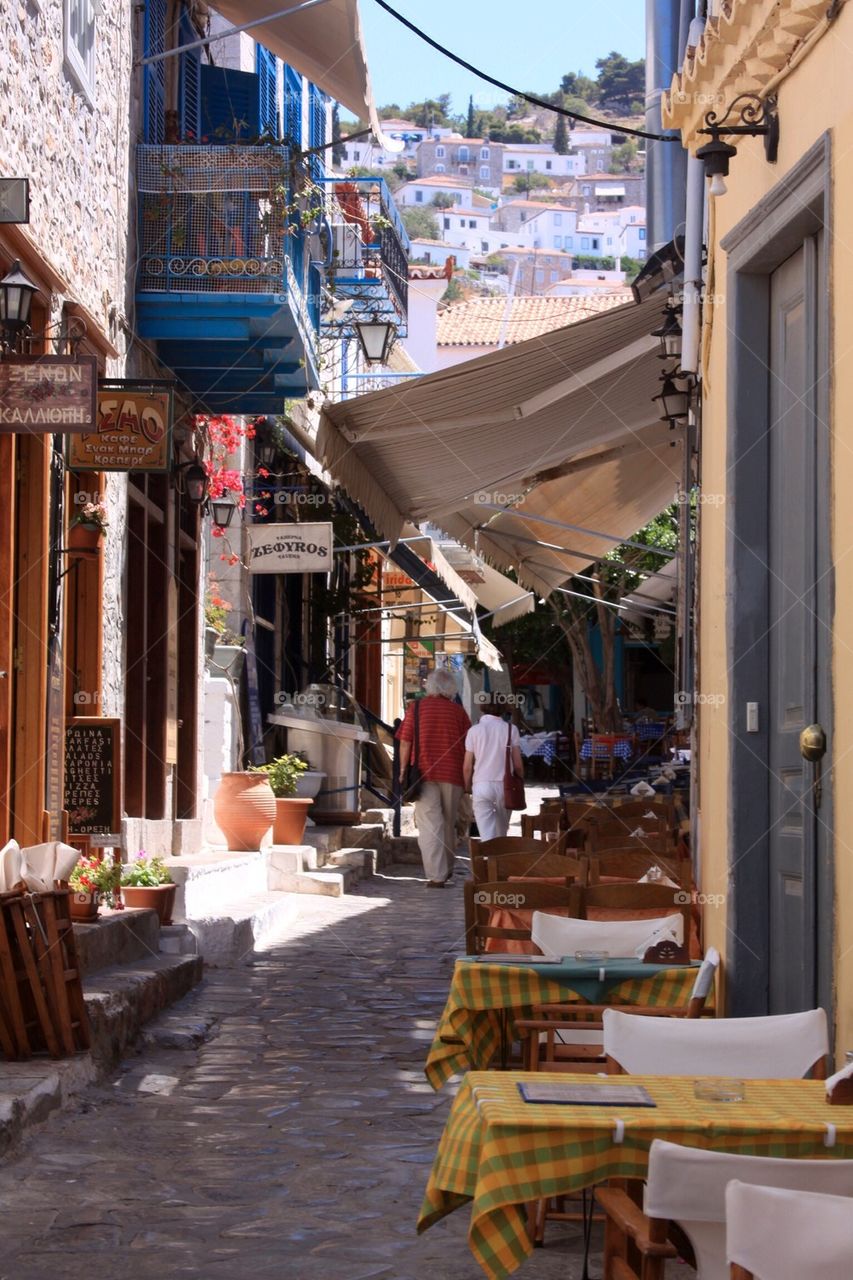 Greek Alleyway
