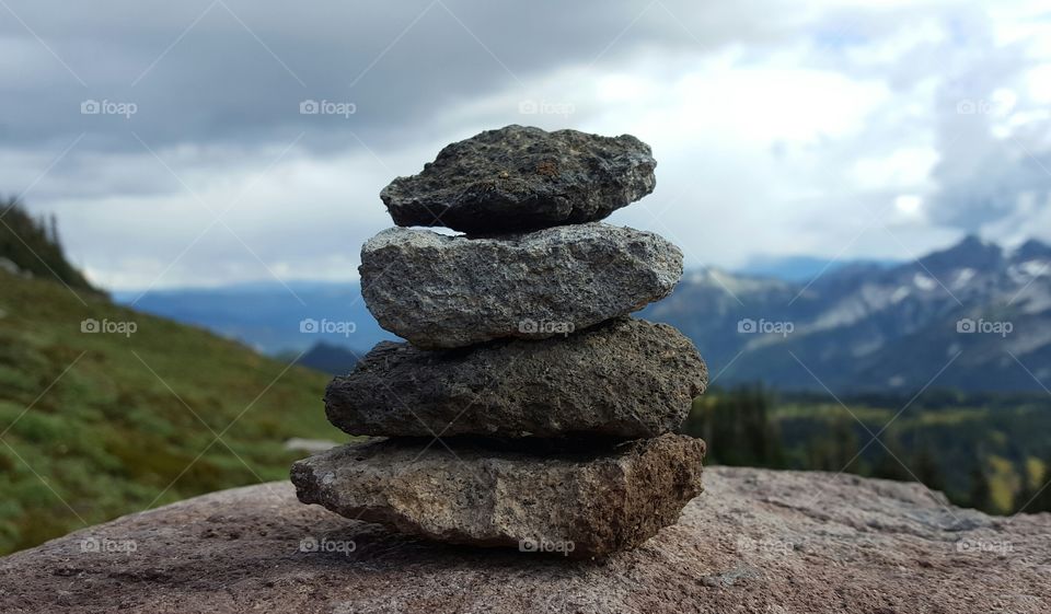 Pebble Tower - Mount Rainier National Park, WA