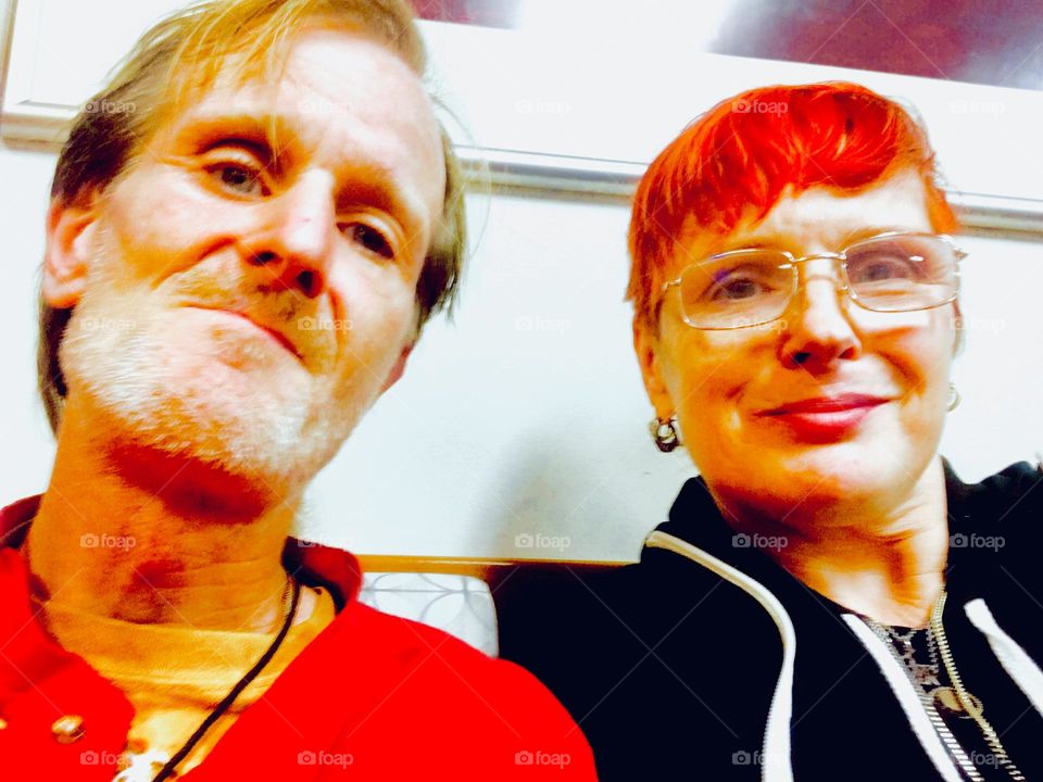 “Timothy Trespas” and I, “Petra Schiller” a.k.a. “Maxine Firefox” are sitting in the waiting room at “Mount Sinai” hospital on the “Upper East Side” of “Manhattan”. 2020. Hypnotic Productions