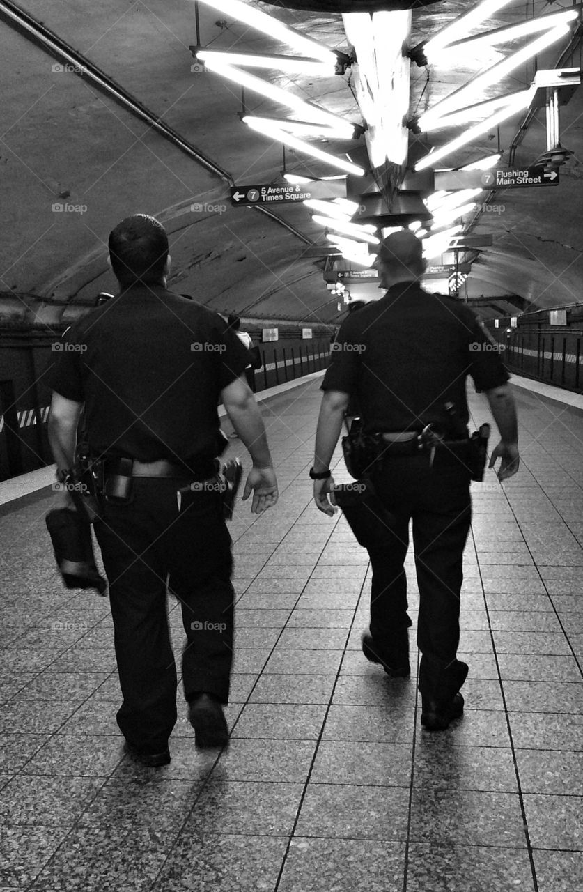 Subway NYPD