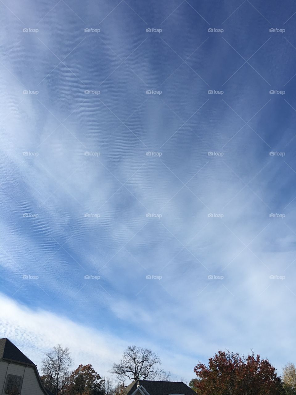 Washboard sky 