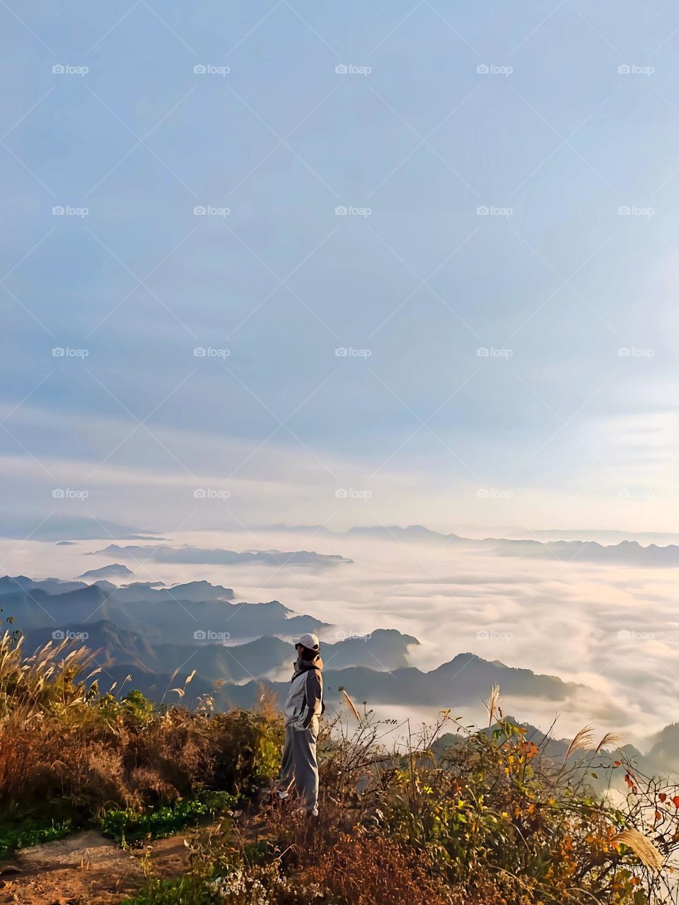 sea of clouds