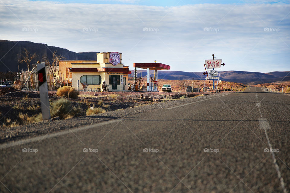 Lost on Highway in Marocco