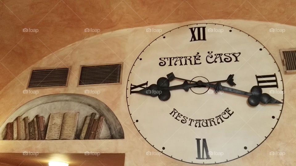 Painting watch and library 