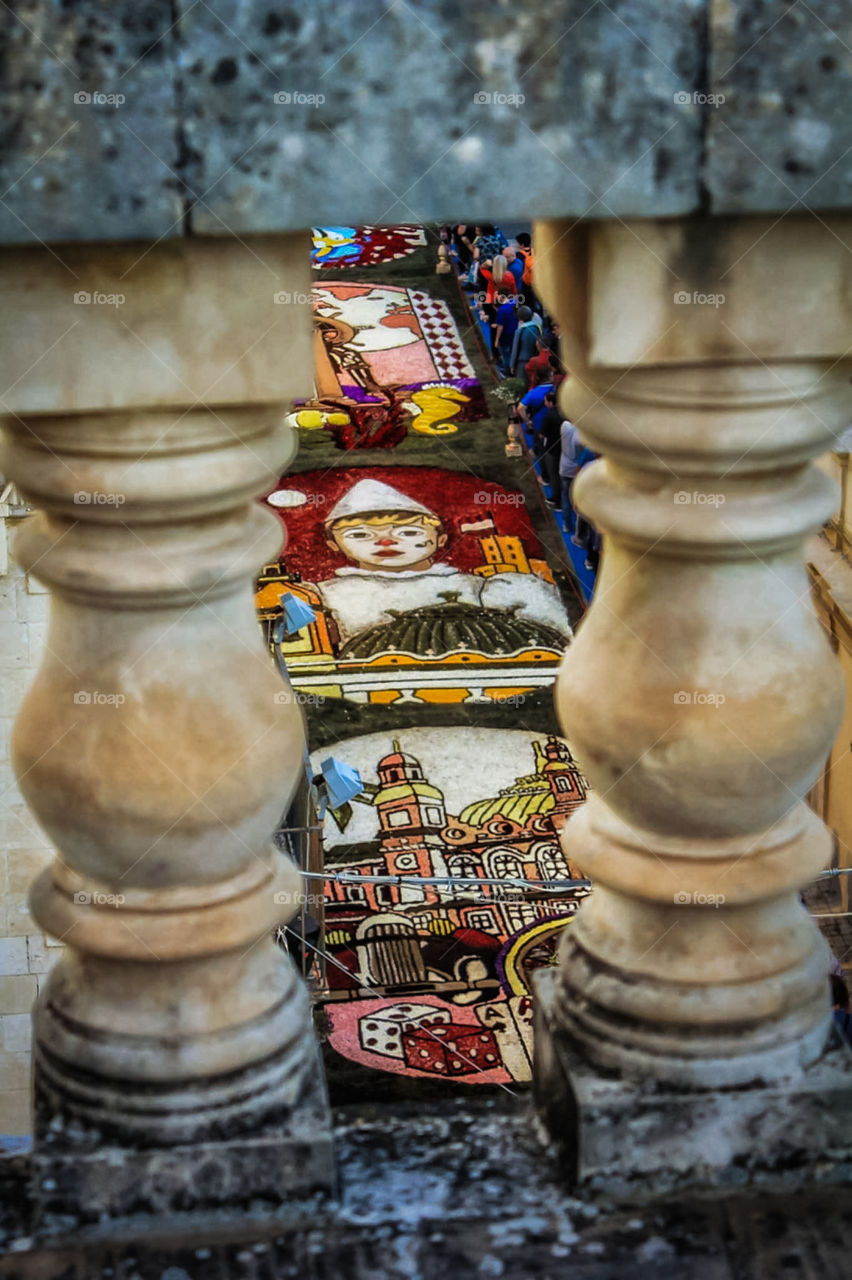 manifestazione infiorata Noto Siracusa