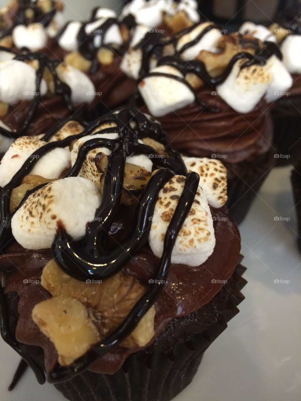 Rocky Road Cupcakes 