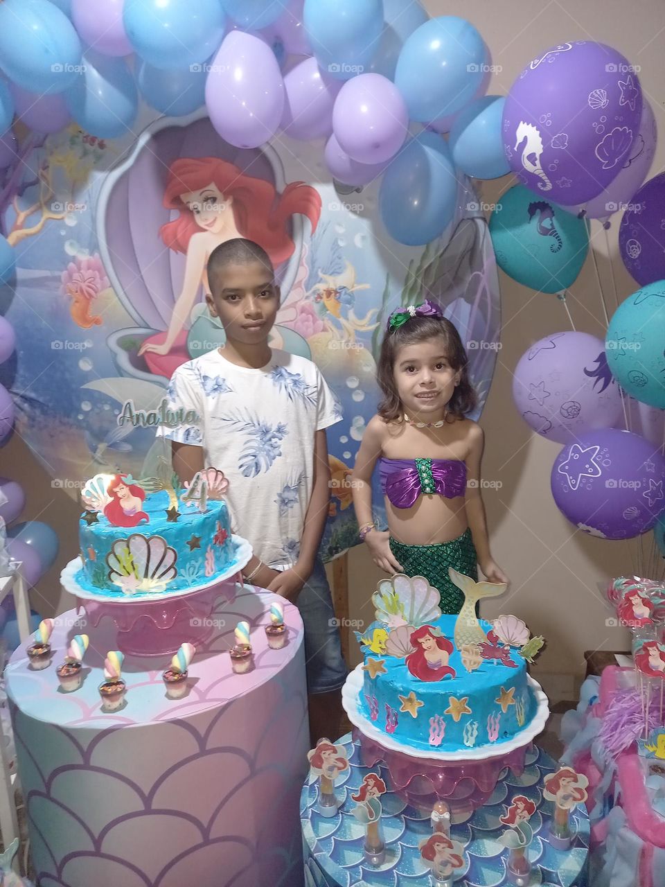 aniversário da prima.