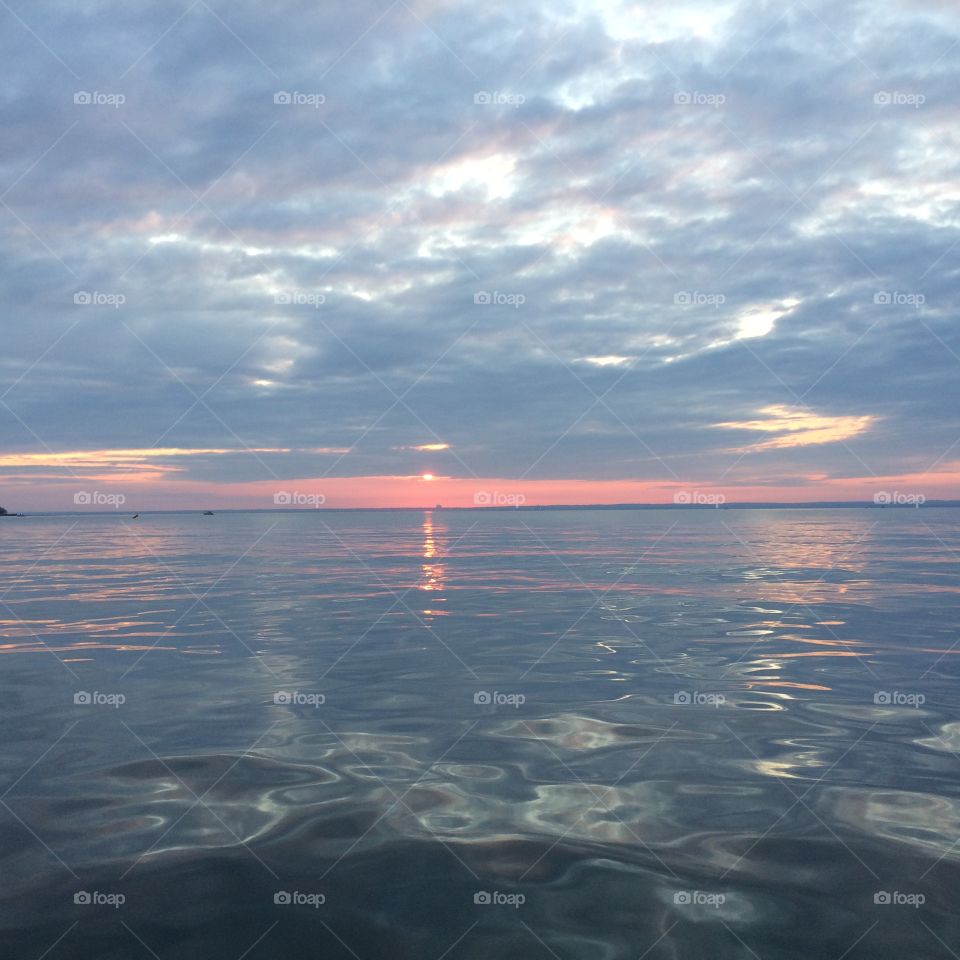 Cloudy Reflections 
Cold Spring Harbor, NY
