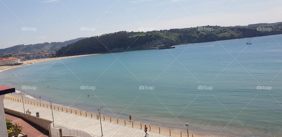 playa de Gorliz país vasco